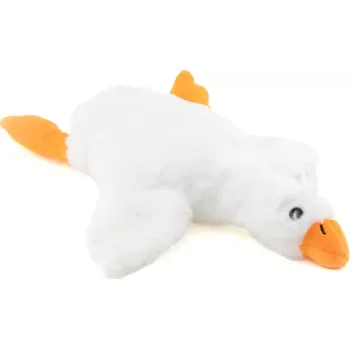 plyšák Polštář ve tvaru husy 35 cm