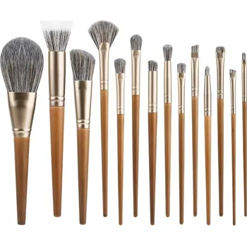 Kosmetický štětec Technique Pro - Sada štětců na líčení Walnut Sady štětců unisex