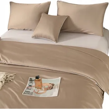 Povlak na dekorativní polštářek Bambusový povlak na polštář 50x70 cm PREMIUM - Jemný, přírodní, dekorativní s lemem