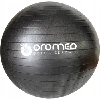 Gymnastický míč Gymnastický míč nafukovací 85 cm Černý OROMED