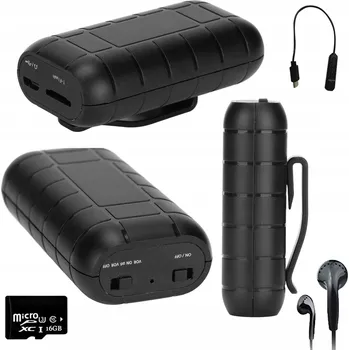 Zabezpečení domácnosti Diktafon odposlech s nejdelší dobou nahrávání 500h (20 dní) a 128GB pamětí