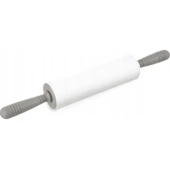 Váleček na těsto VÁLEČEK NA TĚSTO SILIKONOVÝ OTOČNÝ VELKÝ NA PIZZU KUCHYŇSKÝ KNEDLÍK 47 CM