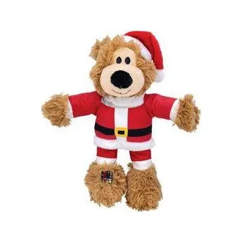 Hračka pro psa Kong hračka pes Vánoční medvěd Kruuse 4ks
