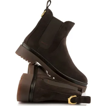 Dámská zimní obuv KOTNÍKOVÁ OBUV GANT ALIGREY DARK BROWN