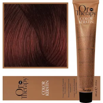 Barva na vlasy Fanola 6.46 Tmavě Plavá Měděně Červená 100 ml barva na vlasy