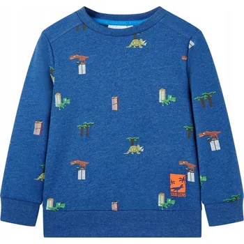 Chlapecká mikina Dětská mikina, tmavě modrý melír, velikost 92