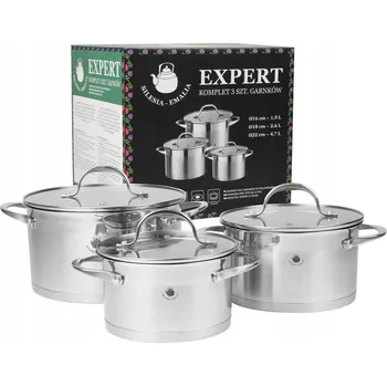 Hrnec Sada hrnců Silesia Emalia EXPERT 6 ks