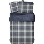 TODAY Ložní povlečení Renforcé, 220 x 240 cm, 70 x 90 cm (kostka/zelená)