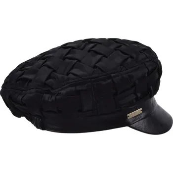 Čepice SEEBERGER Satin Elbsegler černá Unisize (S-XL)