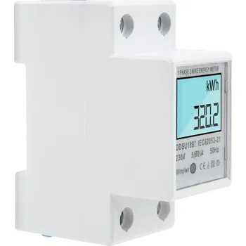 JEDNOFÁZOVÝ MĚŘIČ SPOTŘEBY ELEKTRICKÉ ENERGIE 230V 5(80)A