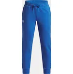 Chlapecké tepláky UNDER ARMOUR UA RIVAL FLEECE JOGGERS 1379787-402 MODRÁ 128