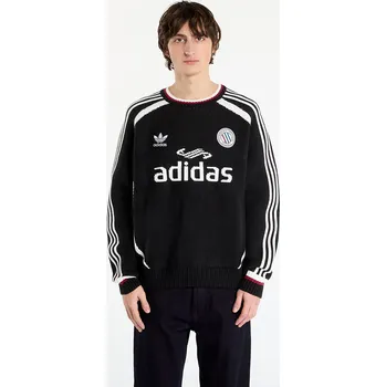 Pánská mikina Mikina adidas Adicolor Blokecore Pullover UNISEX Black L