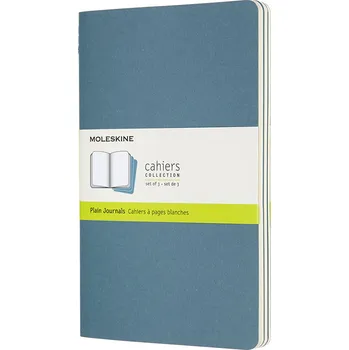 Diář Moleskine, Nelinkované sešity Moleskine Cahier Journals L sytě modré 3 ks - Formadore