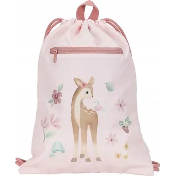 Batoh Little Dutch růžový, jednokomorový, velký, Fairy Garden
