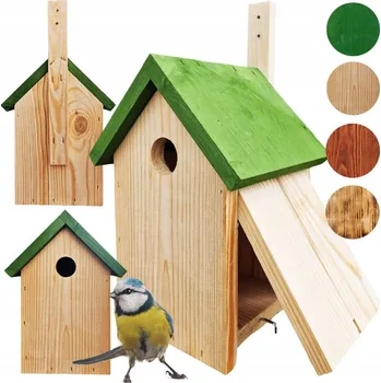 Obraz HNÍZDNÍ BUDKY PRO PTÁKY, dřevěné, pevné