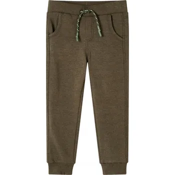 Dětské tepláky, khaki melanž, velikost 128