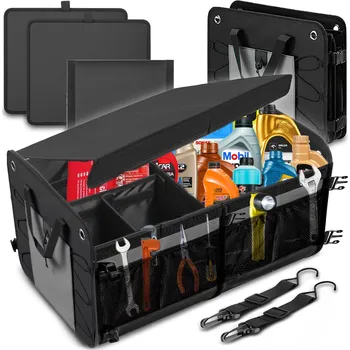 Organizér do auta VELKÝ ORGANIZÉR DO AUTA DO KUFRU SKLÁDACÍ PEVNÝ