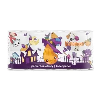 Toaletní papír Suchý toaletní papír bez vůně Kartika 8 ks