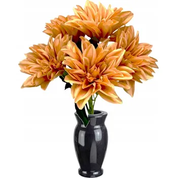 umělá květina KYTICE JIŘINA CHRYZANTÉMA UMĚLÉ KVĚTY DEKORACE NA HROB DO VÁZY JAKO ŽIVÉ