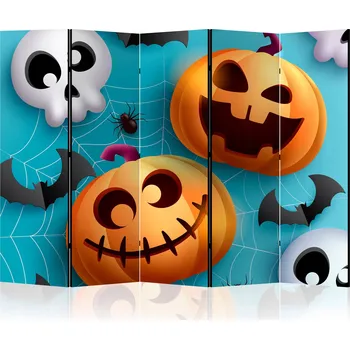 Paraván Dekorační paraván jednostranný, zástěna, dělící stěna 225x172 Halloween