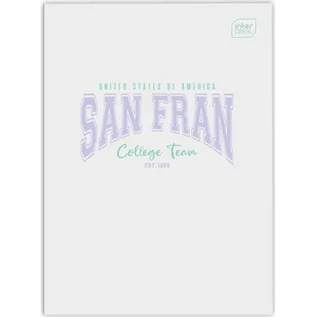 Sešit Školní sešit A4 60 listů linkovaný UV mix 1 kus Interdruk