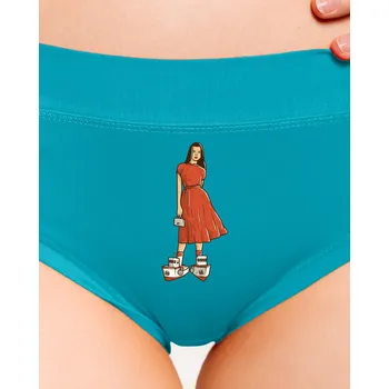 Souprava dámského spodního prádla Bastard Lodičky dámské kalhotky Turquoise