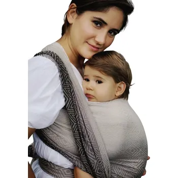 Šátek na nošení dítěte Šátek na nošení dětí tkaný Little Frog S