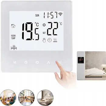 WIFI TERMOSTAT TUYA LCD pro vodní/plynový kotel