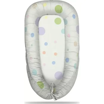 Hnízdečko pro miminko Sablio Hnízdečko pro miminko Tříbarevné puntíky