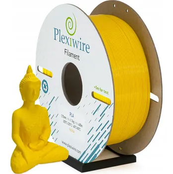 Filament PLA filament Plexiwire 1,75 mm Žlutý 1,2 kg / 400 m