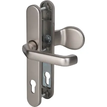 Dveřní kování Štítkové kování Südmetall Berlin-LS klika/koule Hnědá, Bez překrytí vložky