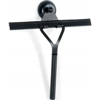 ČERNÁ STĚRKA NA VODU NA OKNA, SPRCHOVÉ KOUTY A ZRCADLA S DRŽÁKEM