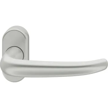 Stavební výplň FSB 09 1023, klika na úzké rozetě Eloxovaný hliník