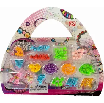 Dětské navlékací korálky BAREVNÉ KORÁLKY NA NÁRAMKY A PŘÍVĚSKY