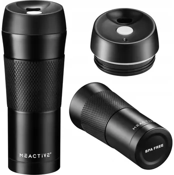 Termohrnek termoska horké nápoje čaj káva vzduchotěsná 400 ml MEACTIVE