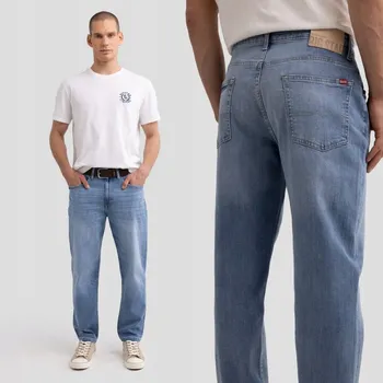 Pánské džíny BIG STAR PÁNSKÉ DŽÍNY MODRÉ ATES CROPPED 122 W33 L30