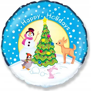 Balónek Fóliový balónek Vánoce Stromeček