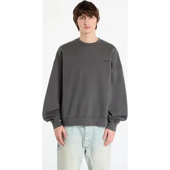 Pánská mikina Mikina Carhartt WIP Benton Sweat UNISEX Graphite Garment Dyed XS