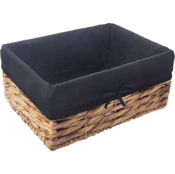Úložný box KOŠÍK ÚLOŽNÝ BOX ORGANIZÉR PLETENÝ Z MOŘSKÉ TRÁVY