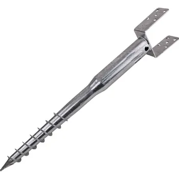 Příslušenství pro plot DEMA Kotvící vrut na sloupky 120x865 mm