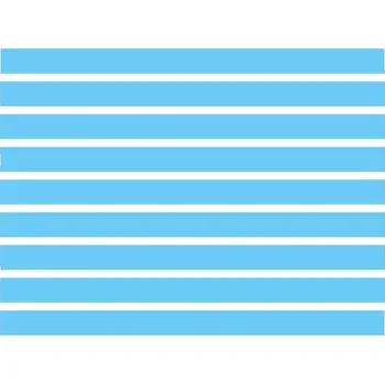 Plakát Sablio Plakát Modrobílé pruhy - 60x40 cm
