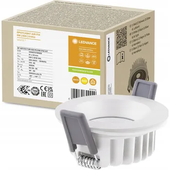 Kulatý Ledvance očka bílá