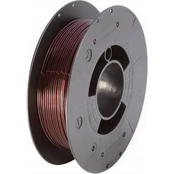 Filament Filament PETG ČERVENÝ PRŮHLEDNÝ 1,75mm 0,2kg F3D