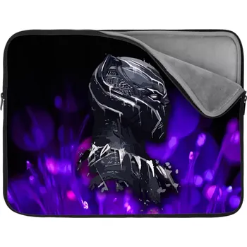 pouzdro na notebook Sablio Obal na notebook BLACK PANTHER Fialová luminescence - 17