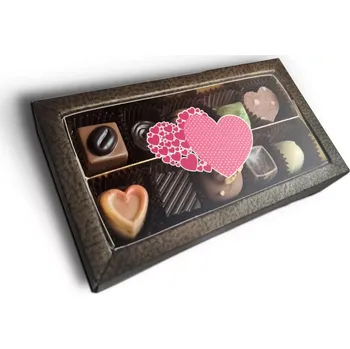 Bonboniéra Sablio Pralinky Srdce - 10 ks pralinek