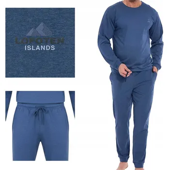 Podprsenka Cornette pánské pyžamo 322/288 Lofoten 2 s dlouhým rukávem, velikost XL