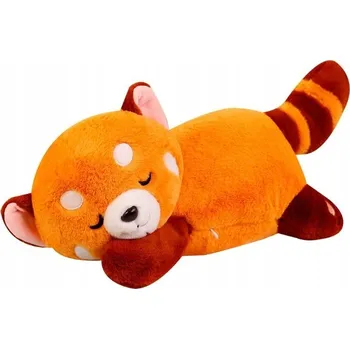 plyšák PLYŠÁK PLYŠOVÝ MAZLÍČEK PŘÍTULNÍČEK ROZTOMILÁ ČERVENÁ PANDA S KOŽÍŠEK 35 cm
