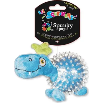 Hračka pro psa Dinosaurus v průhledném míčku Spunky Pup 17cm