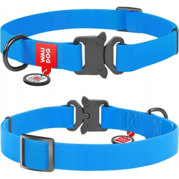 Obojek pro psa WAUDOG Voděodolný obojek s QR kódem 24-40/2 cm S