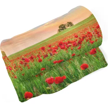 deka Sablio Deka Pole vlčích máků 2 - 150x120 cm